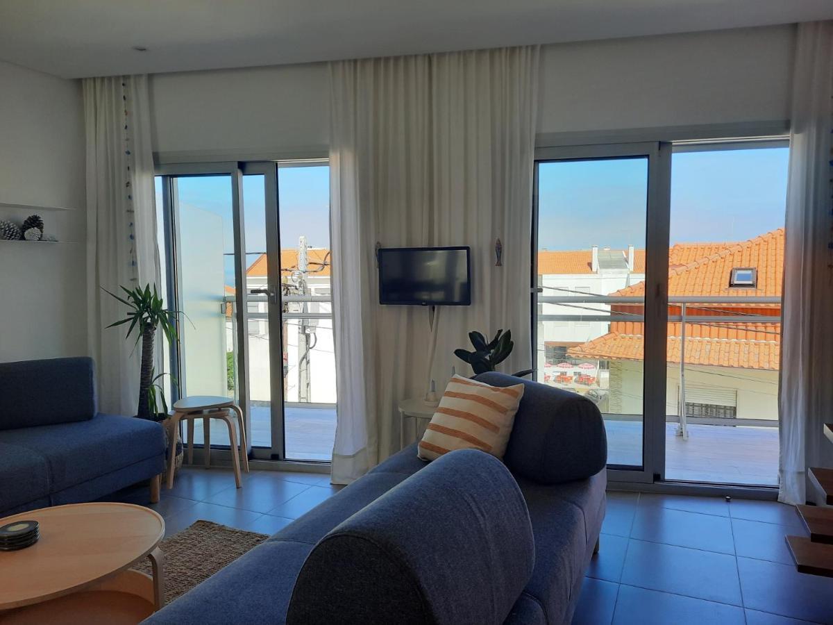 Sitius 5B - NEW seaview apartment with rooftop terrace in historical centre Sitio da Nazaré Exterior foto