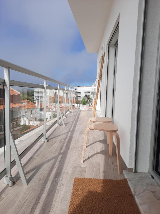 Sitius 5B - NEW seaview apartment with rooftop terrace in historical centre Sitio da Nazaré Exterior foto